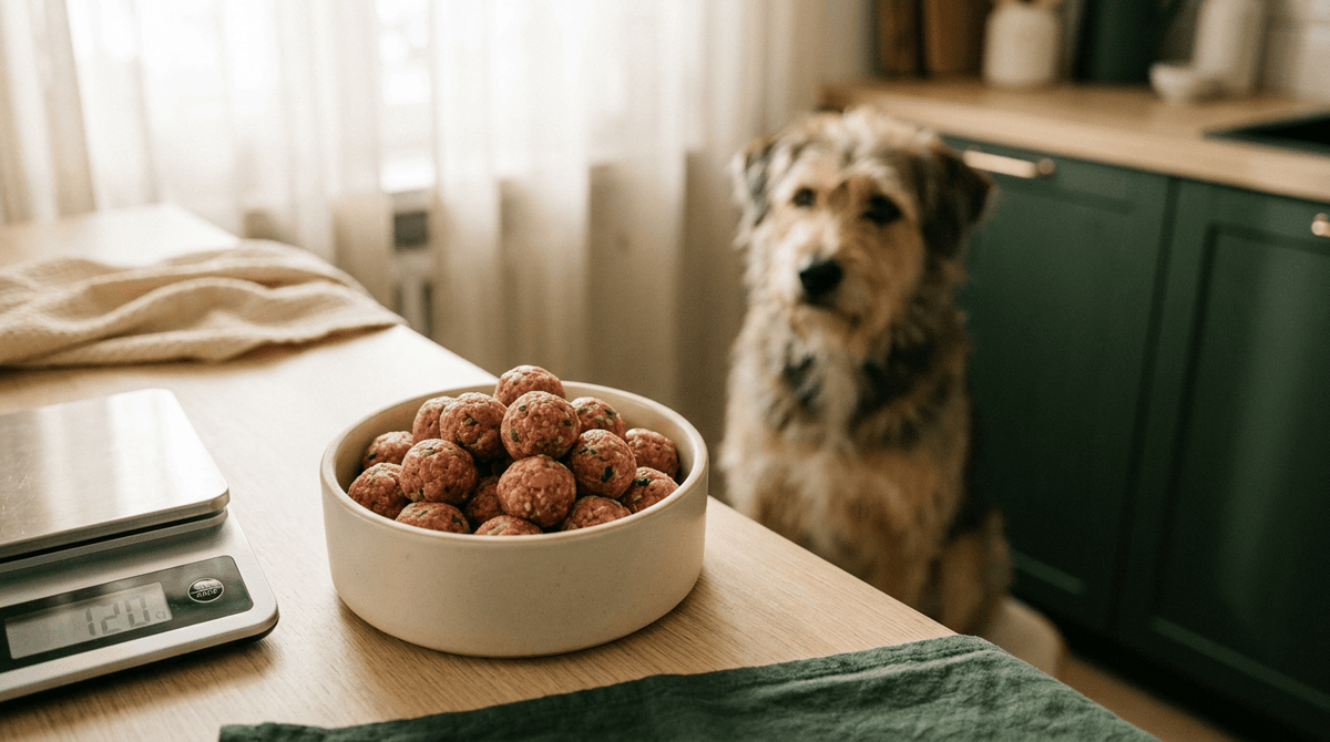 Wie viel BARF braucht mein Hund pro Tag? - BARFTIER