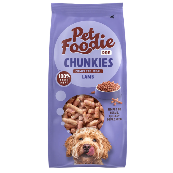 PetFoodie Chunkies Lamm - BARF Alleinfutter Q-Petfood