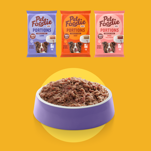 PetFoodie Portions Lamm - Alleinfutter für Hunde Q-Petfood