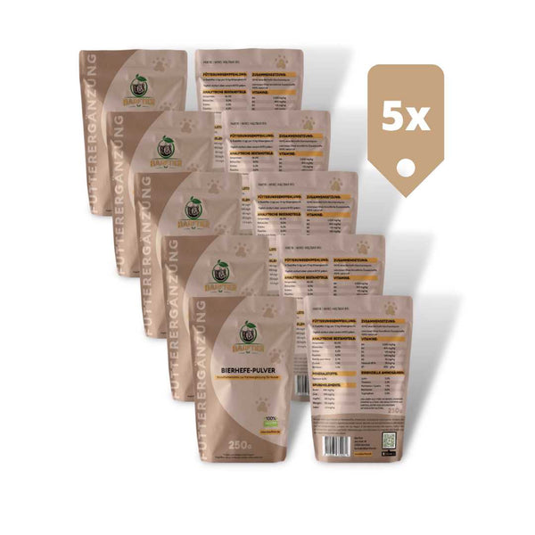 Bierhefe - Pulver - BARFTIER - www.barftier.de