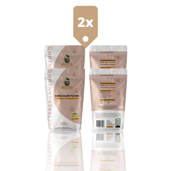Eierschalen - Pulver - BARFTIER - www.barftier.de