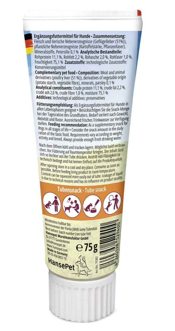 Geflügelcreme (TubiDog) - BARFTIER - www.barftier.de