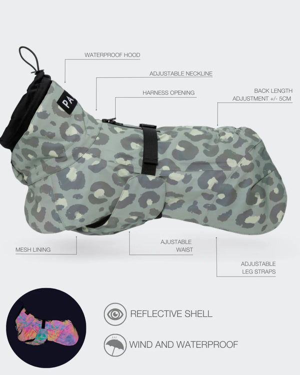 Hunderegenmantel - PAIKKA Visibility Raincoat - BARFTIER - www.barftier.de