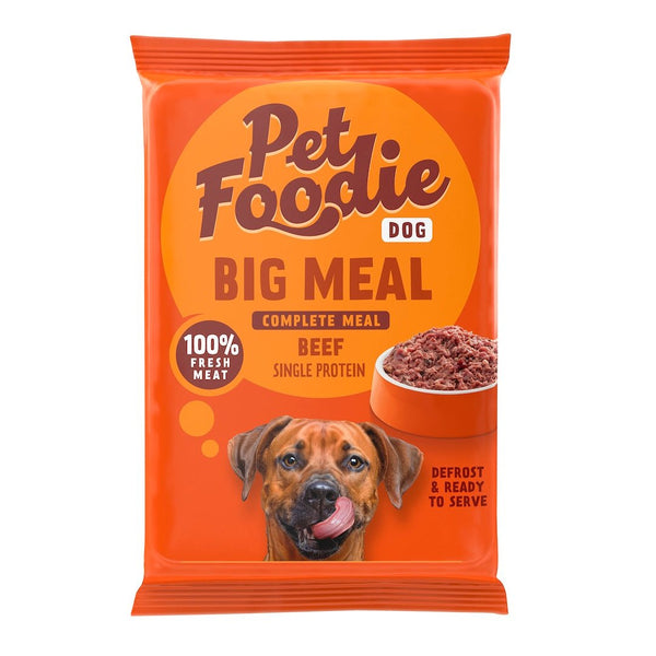 AMAZON - PetFoodie Big Meal für Hunde - Rind (Single Protein) Q-Petfood