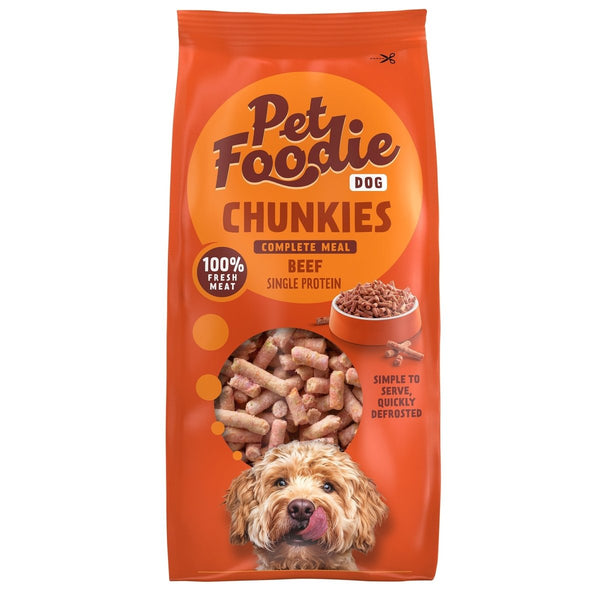 PetFoodie Chunkies Rind - BARF Alleinfutter - BARFTIER - www.barftier.de