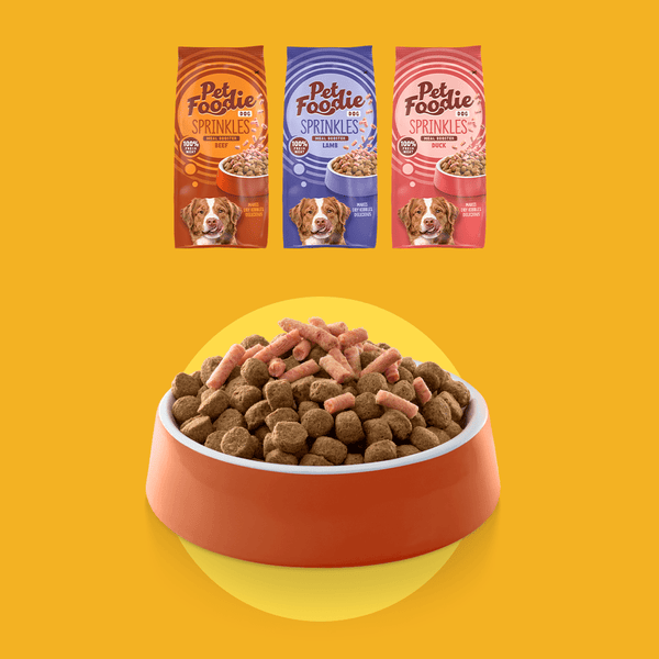 AMAZON - PetFoodie Sprinkles Rind - Mealbooster für Hunde Q-Petfood