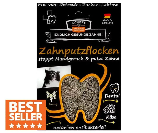 Qchefs - Zahnputzflocken Hund - BARFTIER - www.barftier.de