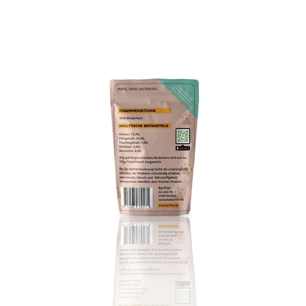 Rinderherz (Leckerchen) - BARFTIER - www.barftier.de