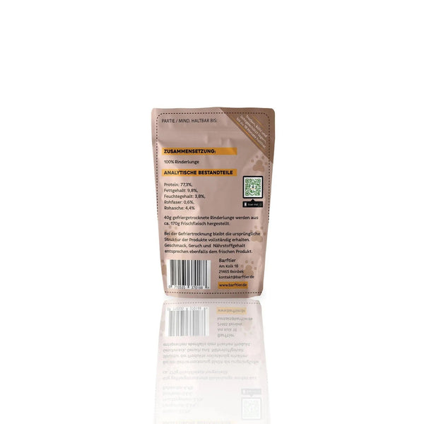Rinderlunge (Leckerchen) - BARFTIER - www.barftier.de