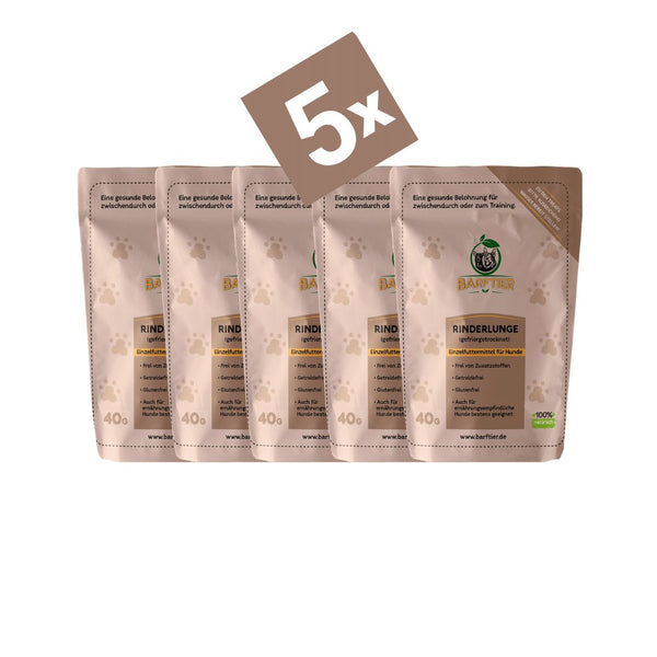 Rinderlunge (Leckerchen) - BARFTIER - www.barftier.de