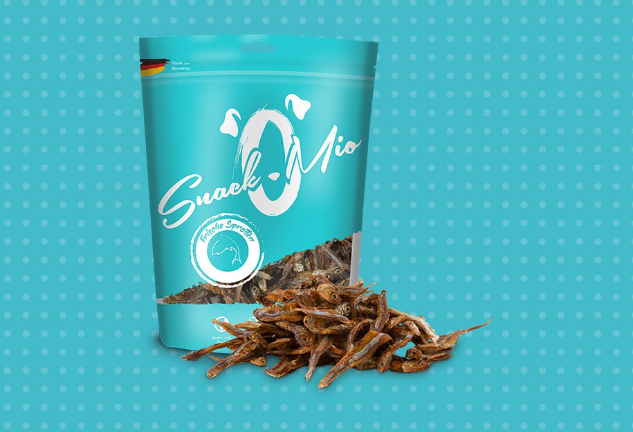 SnackOMIO - Frische Sprotten - BARFTIER - www.barftier.de