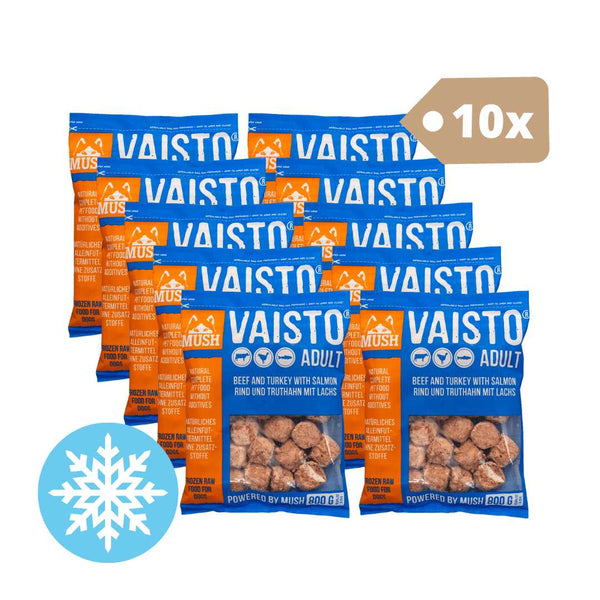 VAISTO® BLAU - (Rind - Truthahn - Lachs) - BARFTIER - www.barftier.de