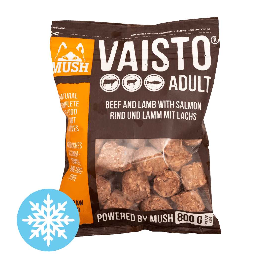 VAISTO® BRAUN - (Rind - Lamm - Lachs) - BARFTIER - www.barftier.de