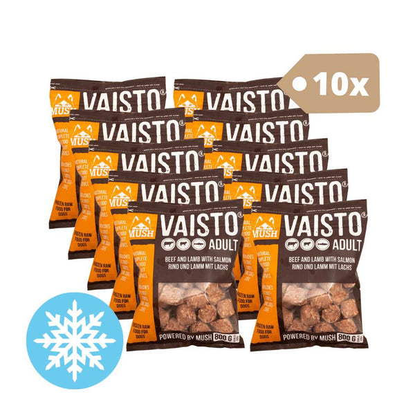 VAISTO® BRAUN - (Rind - Lamm - Lachs) - BARFTIER - www.barftier.de