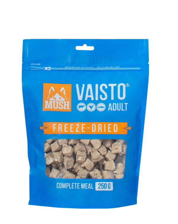 Vaisto® Freeze - Dried Blau - (Rind - Pute - Lachs) - BARFTIER - www.barftier.de