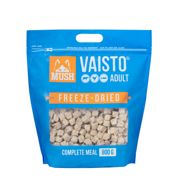 Vaisto® Freeze - Dried Blau - (Rind - Pute - Lachs) - BARFTIER - www.barftier.de