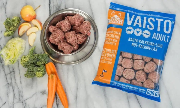 VAISTO® PUPPY - (Rind - Rentier - Lachs) - BARFTIER - www.barftier.de