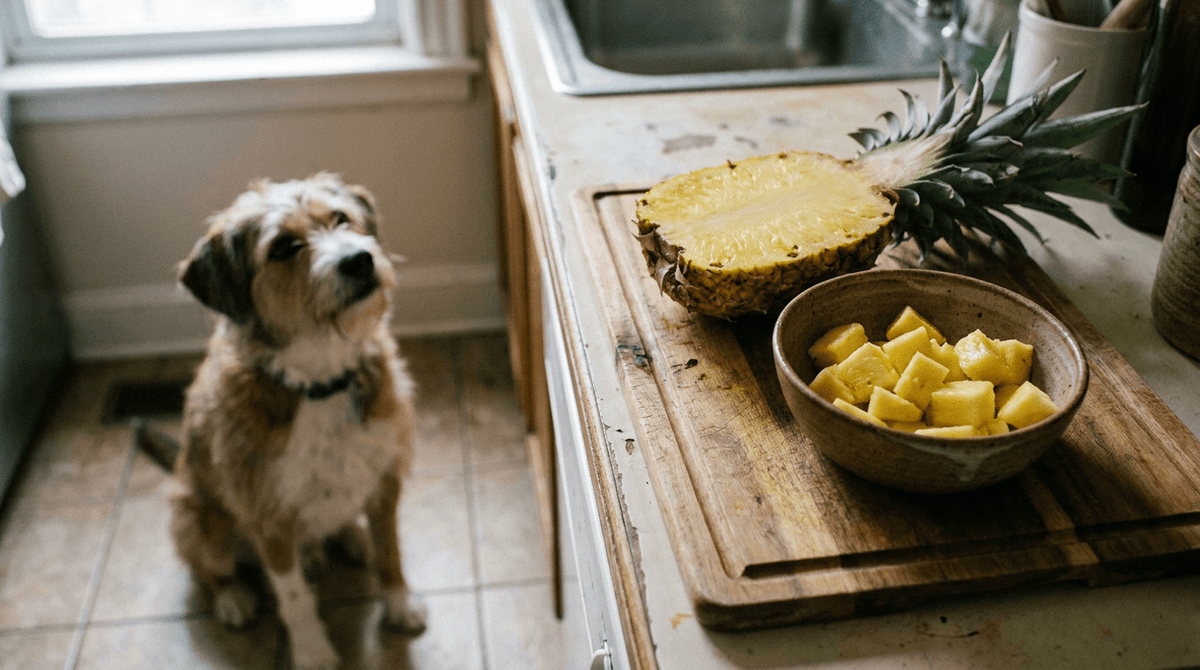 Dürfen Hunde Ananas fressen? - BARFTIER