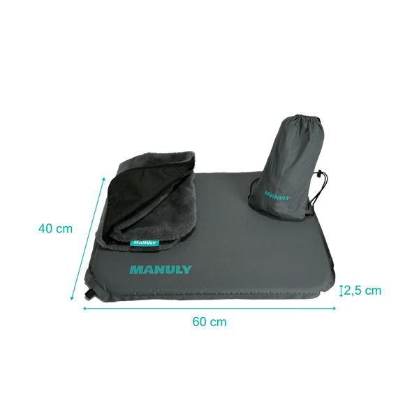 Manuly I Hundematte, aufblasbar & innovativ - Komplett - Set - BARFTIER - www.barftier.de