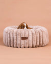Orthopädisches Plush Hundebett Rund - BARFTIER - www.barftier.de