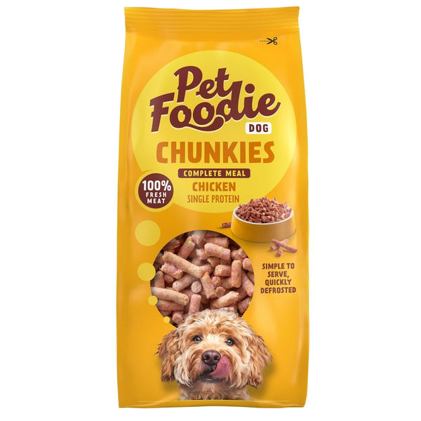 PetFoodie Chunkies Huhn - BARF Alleinfutter - BARFTIER - www.barftier.de