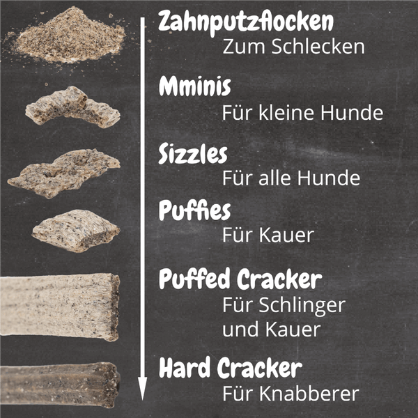 Qchefs - Puffed Cracker - BARFTIER - www.barftier.de