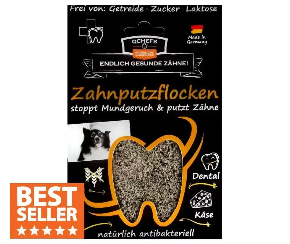 Qchefs - Zahnputzflocken Hund - BARFTIER - www.barftier.de