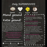 Qchefs - Zahnputzflocken Katze - BARFTIER - www.barftier.de
