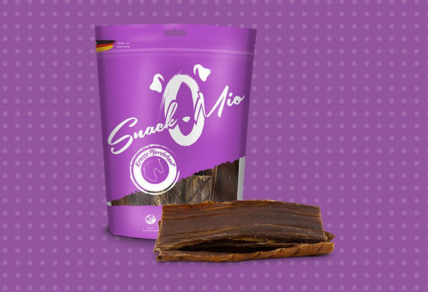 SnackOMIO - Krosse Pferdehaut - BARFTIER - www.barftier.de