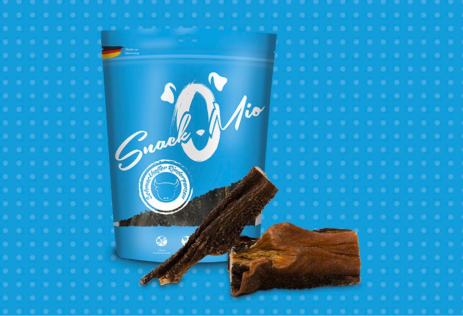 SnackOMIO - Schmackhafter Rinderpansen - BARFTIER - www.barftier.de