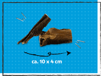 SnackOMIO - Schmackhafter Rinderpansen - BARFTIER - www.barftier.de