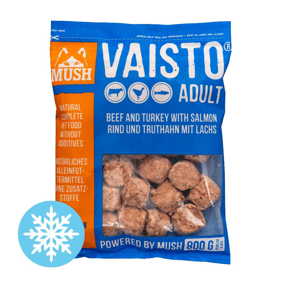 VAISTO® BLAU - (Rind - Truthahn - Lachs) - BARFTIER - www.barftier.de